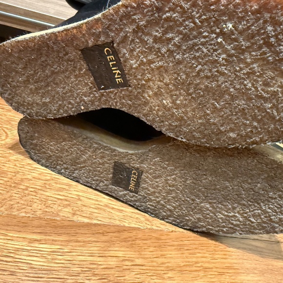 Celine wedges black boots size 39 - Picture 4 of 8